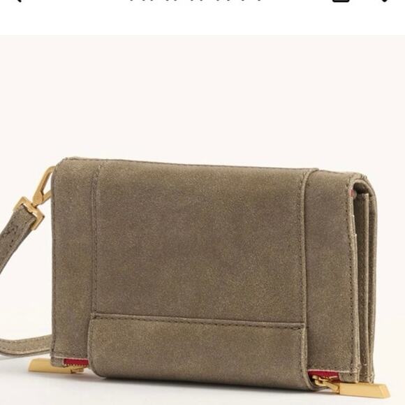 Hammitt Levy Pewter/Brushed Gold Red Zip - Picture 15 of 16